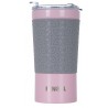 Термокружка Ringel Soft 380 мл рожевий/сірий (RG-6108-380/1)