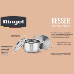 Каструля Ringel Besser 1.6л з кришкою (RG-2021-16)