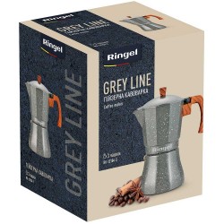 Гейзерна кавоварка Ringel Grey line 3 чашки (RG-12104-3)