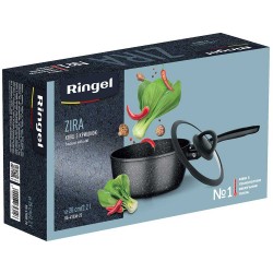 Ківш Ringel Zira з кришкою 16 см (1,2л) (RG-41006-16)