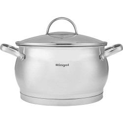 Каструля з нержавійки Ringel Salsa 18 см (3.7 л) з кришкою (RG-2034-18)