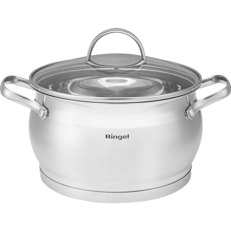 Каструля з нержавійки Ringel Salsa 18 см (3.7 л) з кришкою (RG-2034-18)