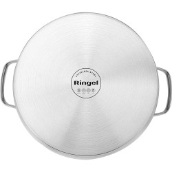 Каструля з нержавійки Ringel Salsa 22 см (5.2 л) з кришкою (RG-2034-22)