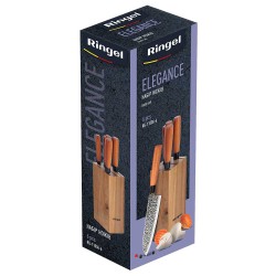 Набір ножів Ringel Elegance 5 ножів в колоді (RG-11006-6)