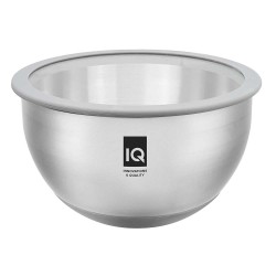 Миска з нержавіючої сталі Be Chef IQ 5 л (24 см) з кришкою (IQ-9144-24)