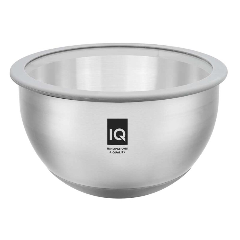 Миска з нержавіючої сталі Be Chef IQ 5 л (24 см) з кришкою (IQ-9144-24)