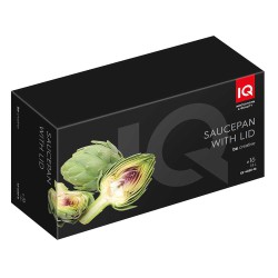 Ківш IQ Be Creative 1,8 л (16 см) з кришкою (IQ-4050-16)