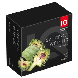 Каструля алюмінієва IQ Be Creative 4.2 л (24 см) з кришкою (IQ-2047-24)