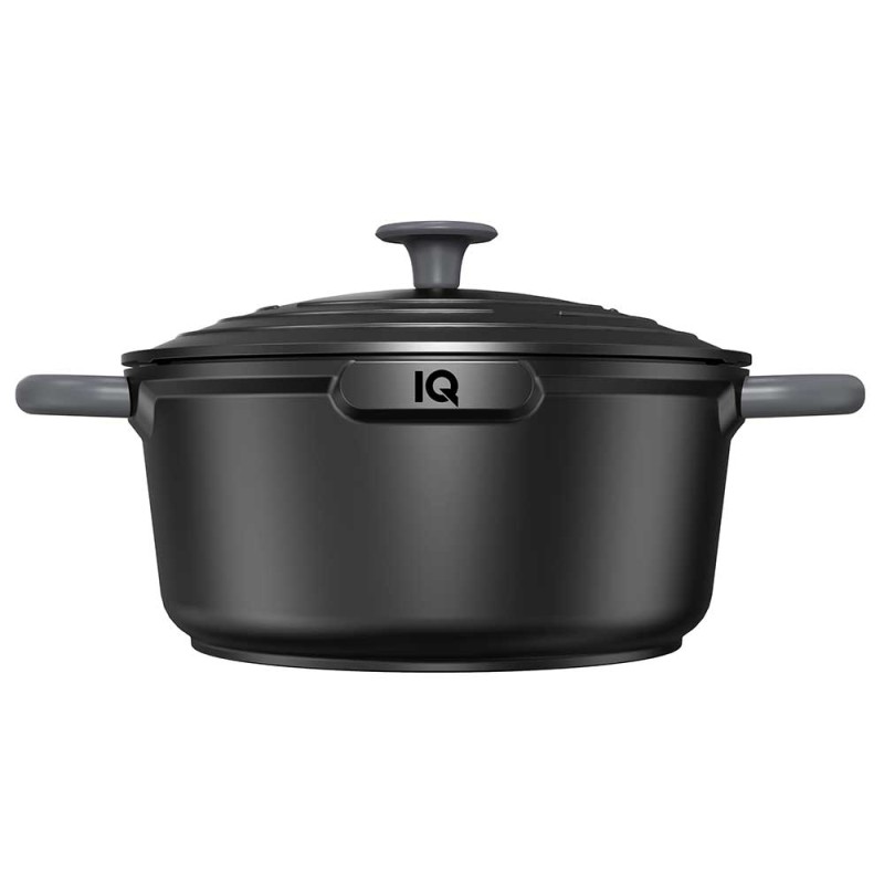 Каструля алюмінієва IQ Be Creative 2.4 л (20 см) з кришкою (IQ-2047-20)