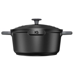 Каструля алюмінієва IQ Be Creative 2.4 л (20 см) з кришкою (IQ-2047-20)