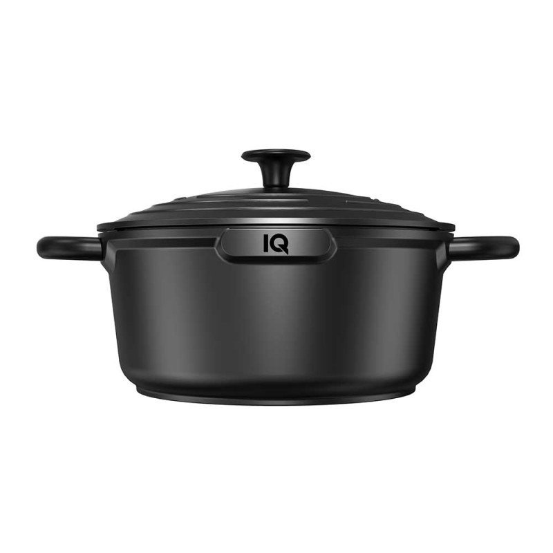 Каструля алюмінієва IQ Be Simple 4.2 л (24 см) з кришкою (IQ-2049-24)