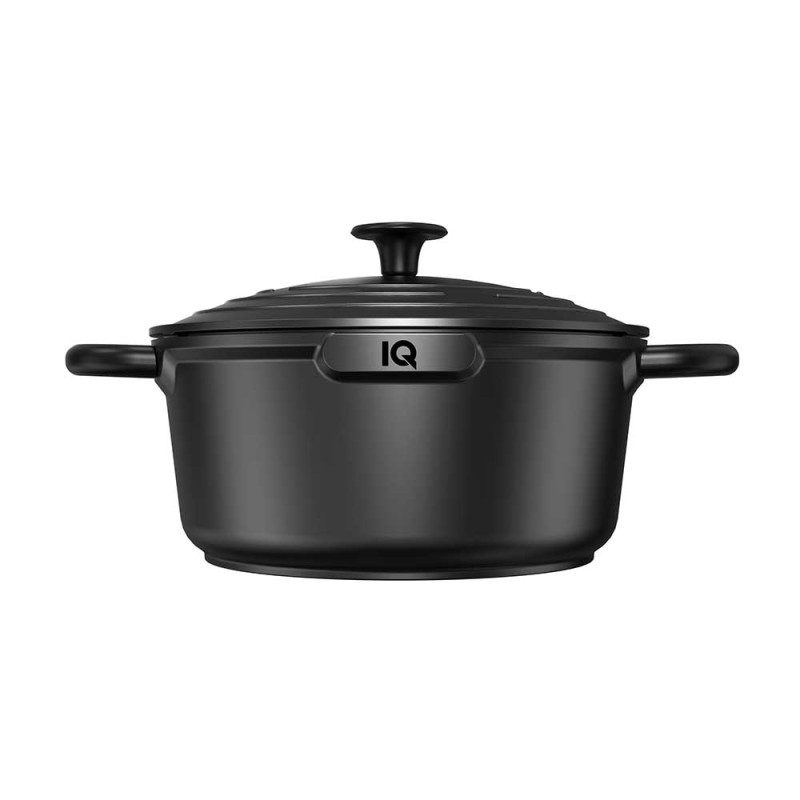 Каструля алюмінієва IQ Be Simple 1.7 л (18 см) з кришкою (IQ-2049-18)