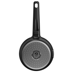 Ківш алюмінієвий IQ Be Simple 1.3 л (16 см) з кришкою (IQ-4049-16)