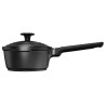 Ківш алюмінієвий IQ Be Simple 1.3 л (16 см) з кришкою (IQ-4049-16)