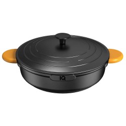 Сотейник алюмінієвий IQ Be Active 4.0 л (28 см) з кришкою (IQ-2148-28)