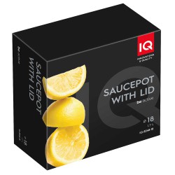 Каструля алюмінієва IQ Be Active 1.7 л (18 см) з кришкою (IQ-2048-18)