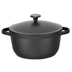 Каструля алюмінієва IQ Be Traditional 4.6 л (24 см) з кришкою (IQ-2045-24)