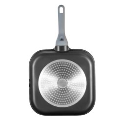 Сковорода гриль IQ Be Creative 28 см б/кришки (IQ-1147-28 g)